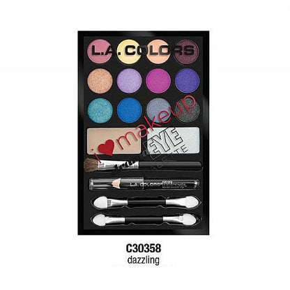 LA COLORS I Heart Makeup Paleta de ojos Drama