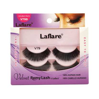 LAFLARE Velvet Remy Lash - Double Packs