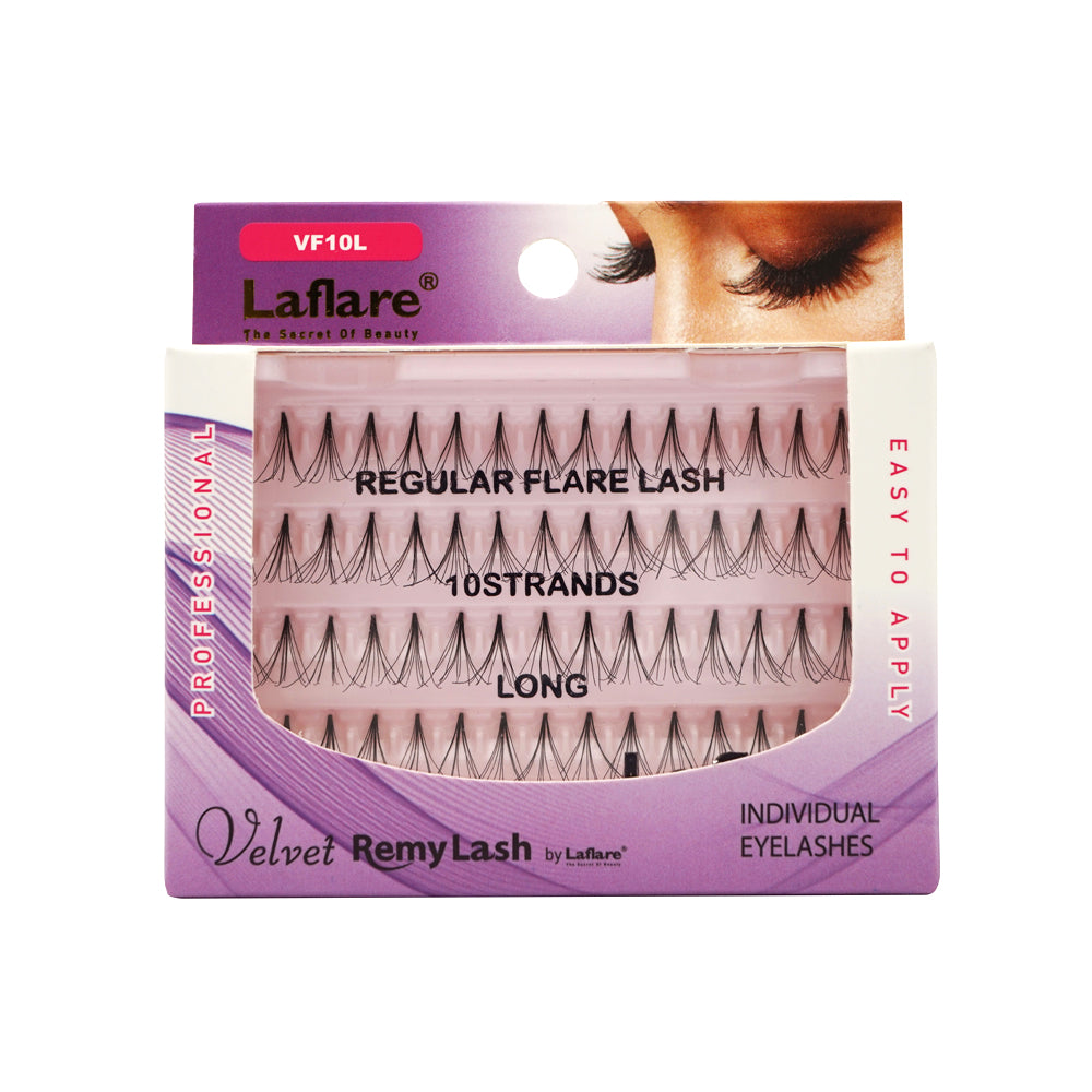 LAFLARE Velvet Remy Lash - Flare Lash 10