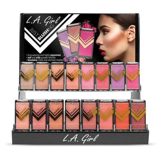 L.A. GIRL Just Blushing Acrylic Display Set, 192 Pieces