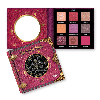 RUDE The Spell Book Paleta de sombras de ojos suaves y difuminables