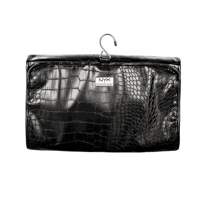 Bolso de viaje NYX de cocodrilo negro 