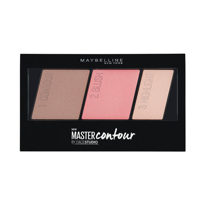 MAYBELLINE Facestudio Master Contour Kit de contorno facial - Ligero a medio