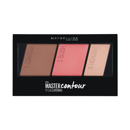 MAYBELLINE Facestudio Master Contour Kit de contorno facial - Medio a profundo