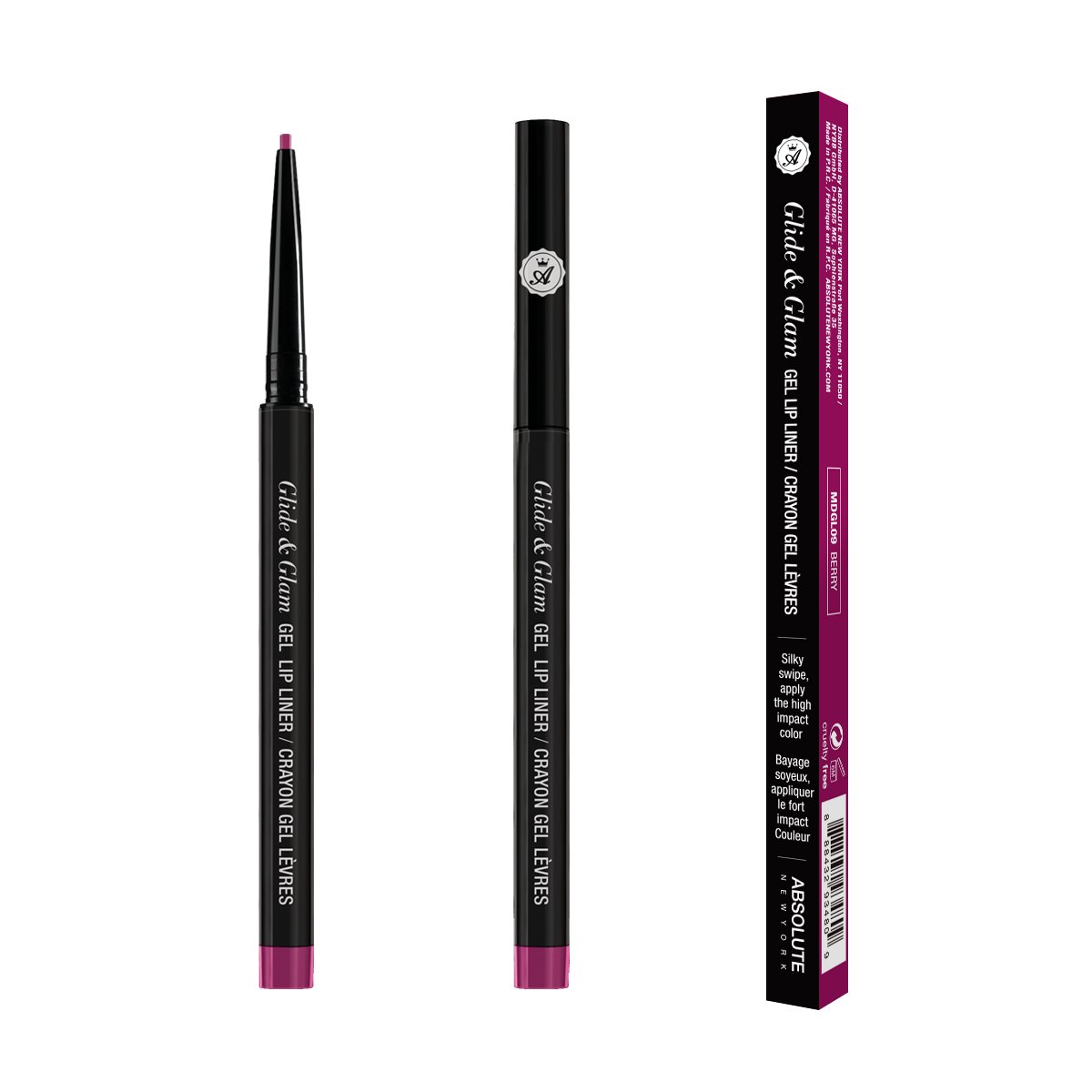 ABSOLUTE Glide & Glam Gel Lip Liner