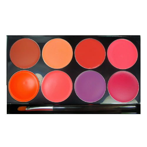 Paleta de 8 colores Mehron Cheek Cream - Crema