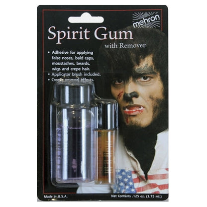 mehron Spirit Gum con Spirit Gum Remover - Líquido