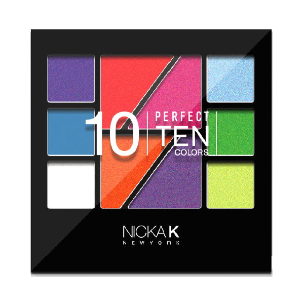 NICKA K Eyeshadow Perfect 10 colors - AP020