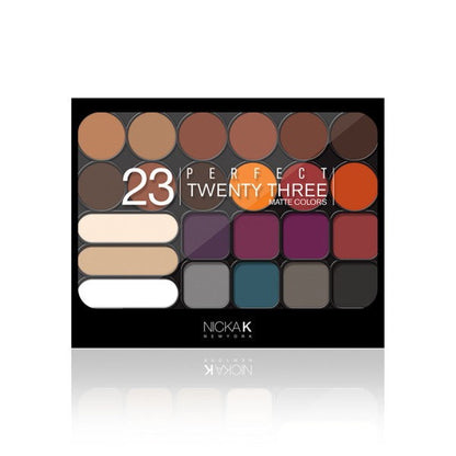 NICKA K Perfect Twenty-Three Colors (Matte) Eyeshadow Palette 02 (AP9B)