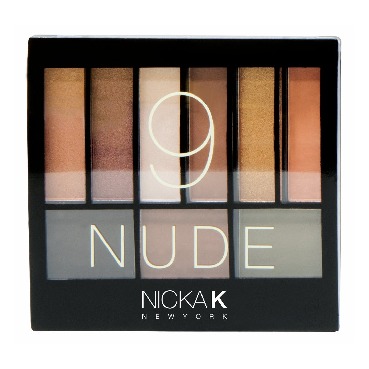 Juego de paleta de sombras de ojos NICKA K Perfect 9 Nude