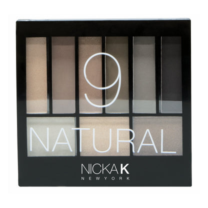 Juego de paleta de sombras de ojos NATURAL NICKA K Perfect 9