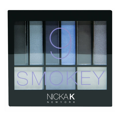 Juego de paleta de sombras de ojos NICKA K Perfect 9 Smokey