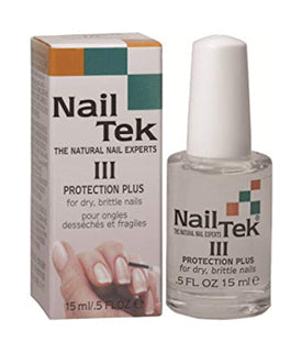 NAIL TEK Protection Plus 3 para uñas duras y quebradizas