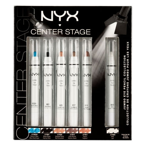 Colección de lápices de ojos NYX Jumbo - Center Stage