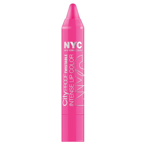 Color de labios intenso giratorio City Proof de NYC - Fulton St Fuchsia