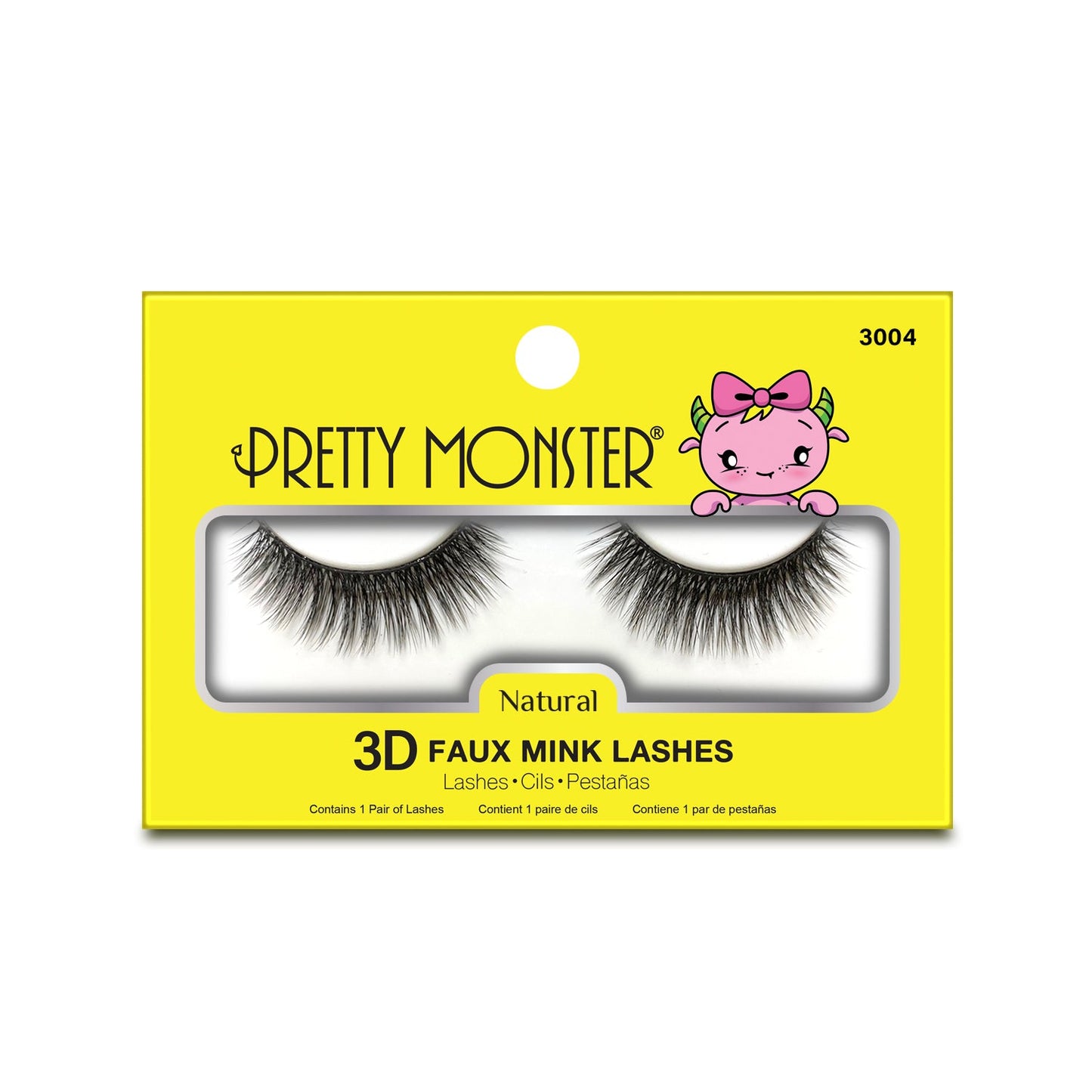 Pretty Monster Natural 3D Faux Mink Lashes