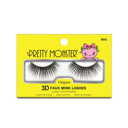 Pretty Monster Elegant 3D Faux Mink Lashes