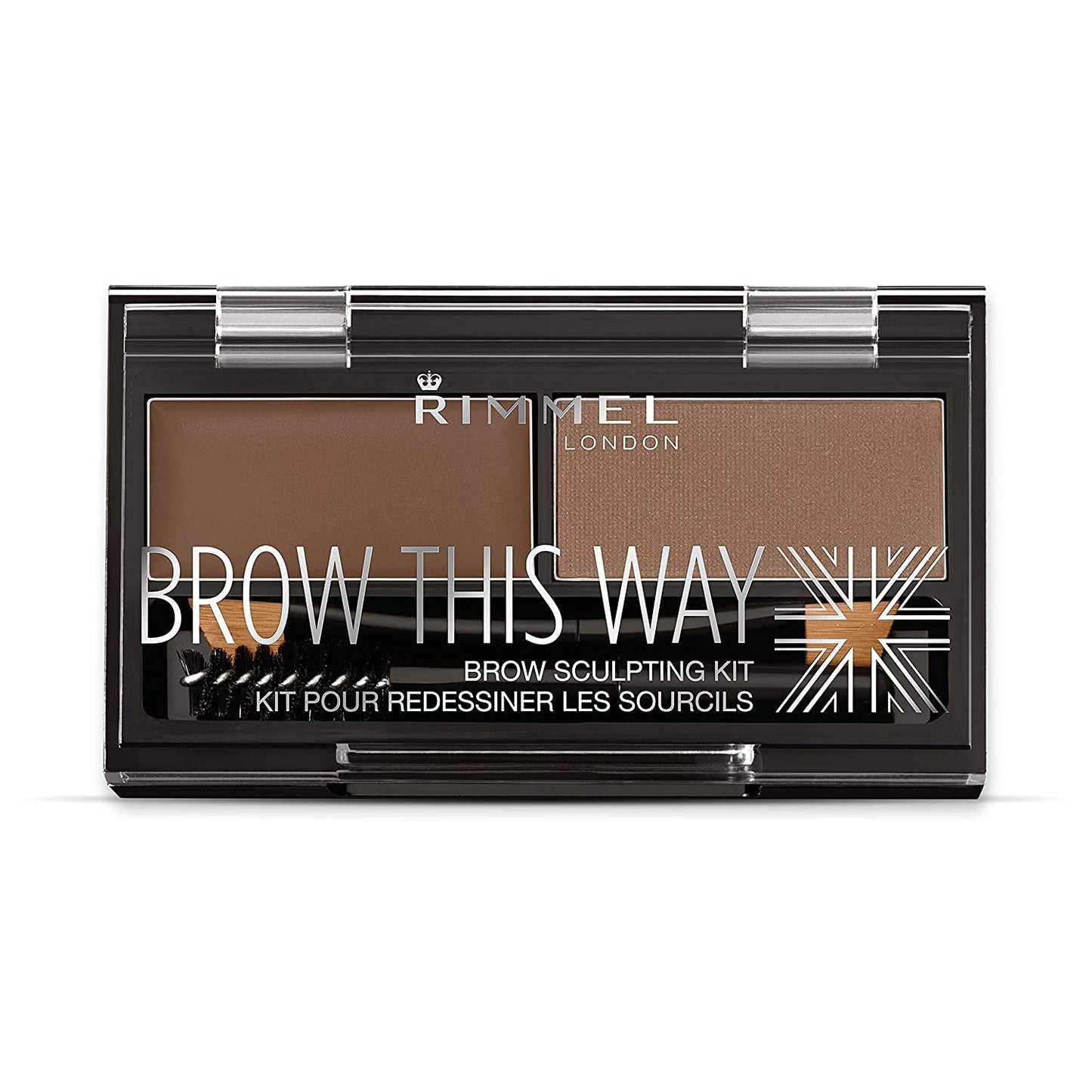 Kit para esculpir cejas Brow This Way de RIMMEL LONDON - Marrón medio