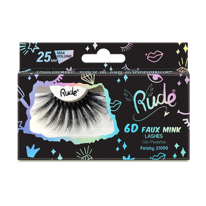 RUDE Faux Mink 6D Lashes