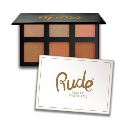 Paleta facial RUDE Fearless