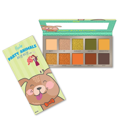 RUDE Party Animals 10 Eyeshadow Palette