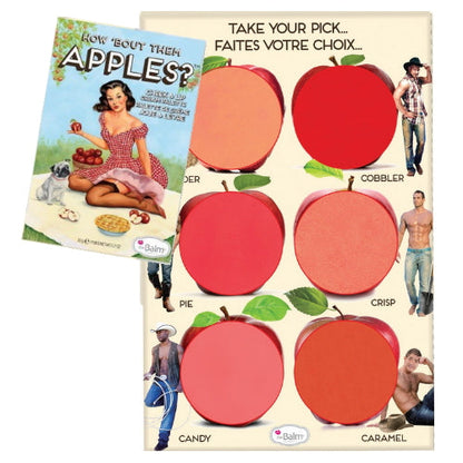 theBalm ¿Qué tal esas manzanas? Paleta de cremas para labios y mejillas - 6 tonos