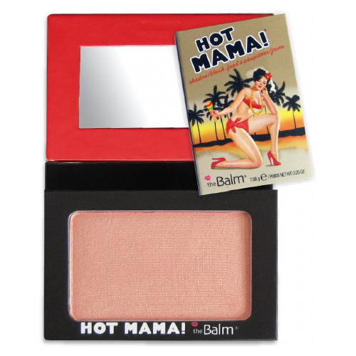 Colorete de sombras theBalm Hot Mama - Peachy Pink