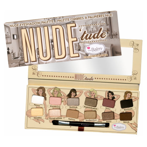 theBalm Nude 'Tude Paleta de sombras de ojos desnudas - 12 tonos