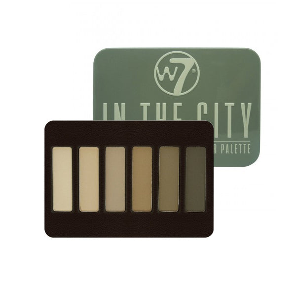 W7 In The City Paleta de colores de ojos Natural Nudes