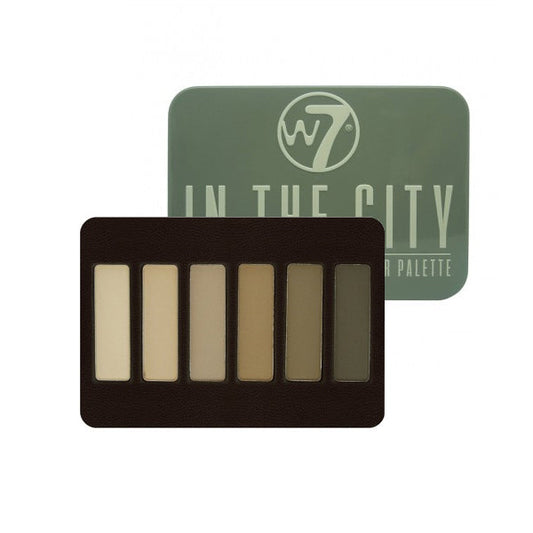 W7 In The City Paleta de colores de ojos Natural Nudes