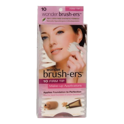 Aplicadores de maquillaje Wonder Brush-ers - 10 puntas firmes - Blanco