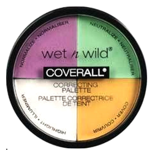 Paleta correctora CoverAll WET N WILD - 4 tonos