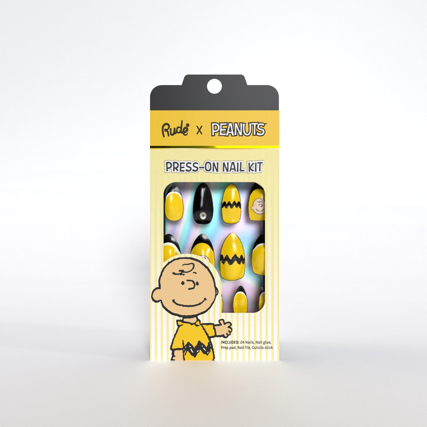 RUDE Peanuts Press-On Nail Kit