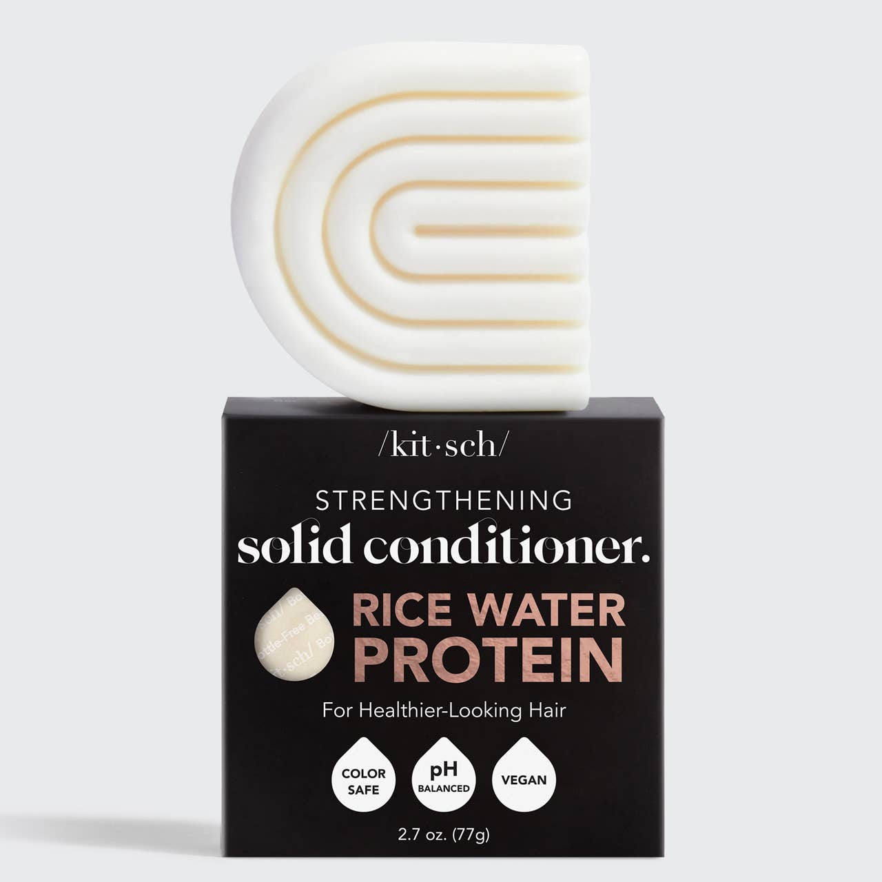 Kitsch Rice Water Protein Conditioner Bar for Hair Growth