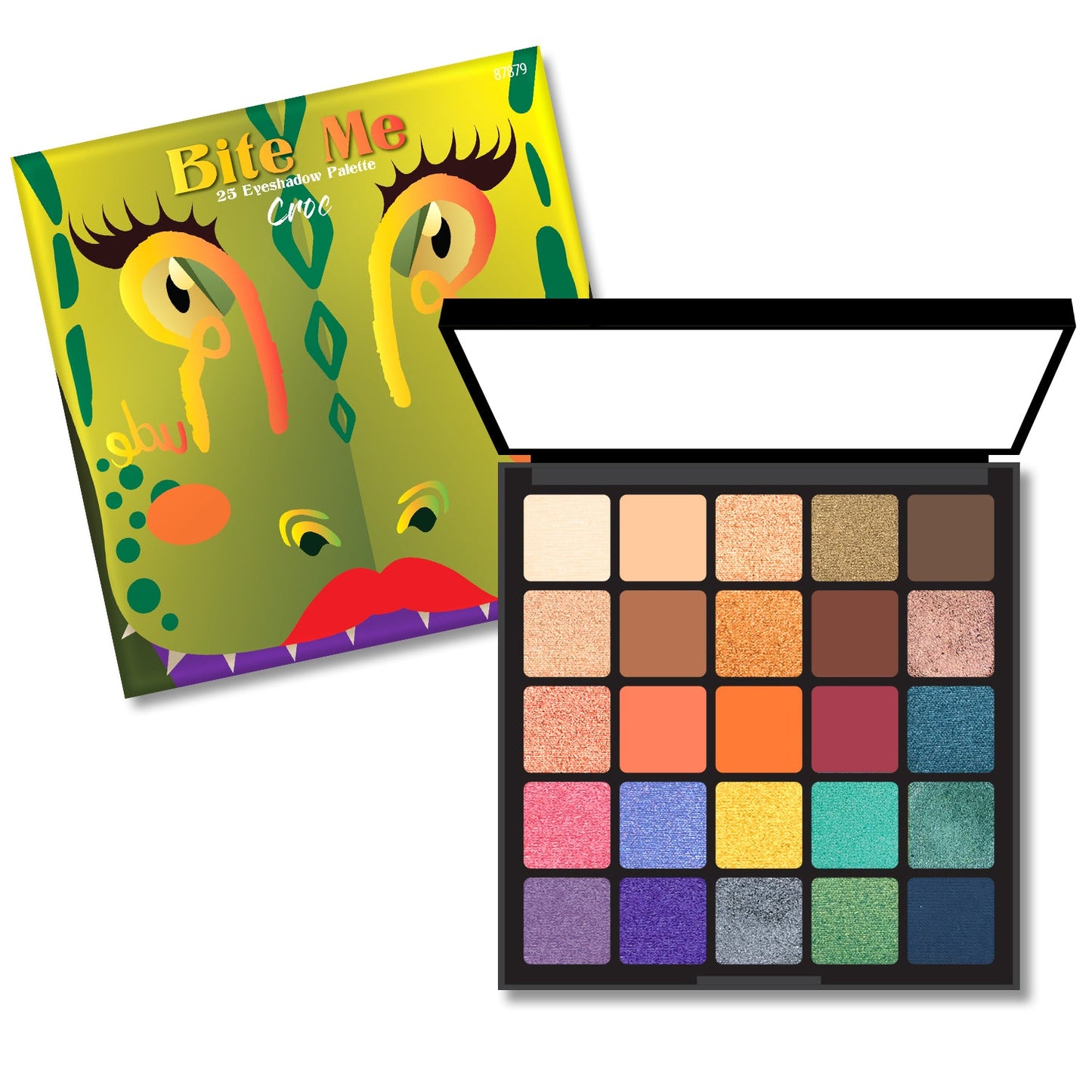 Paleta de sombras de ojos RUDE Bite Me 25 - Croc