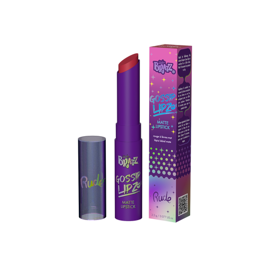 RUDE Bratz Gossip Lipz Matte Lipstick