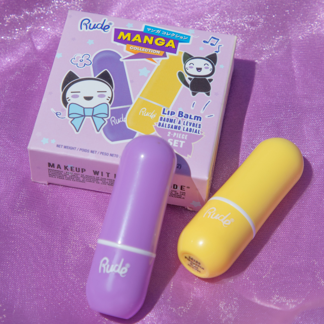 RUDE Manga Collection Lip Balm Duo