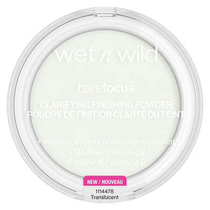 Polvo de acabado clarificante WET N WILD Bare Focus