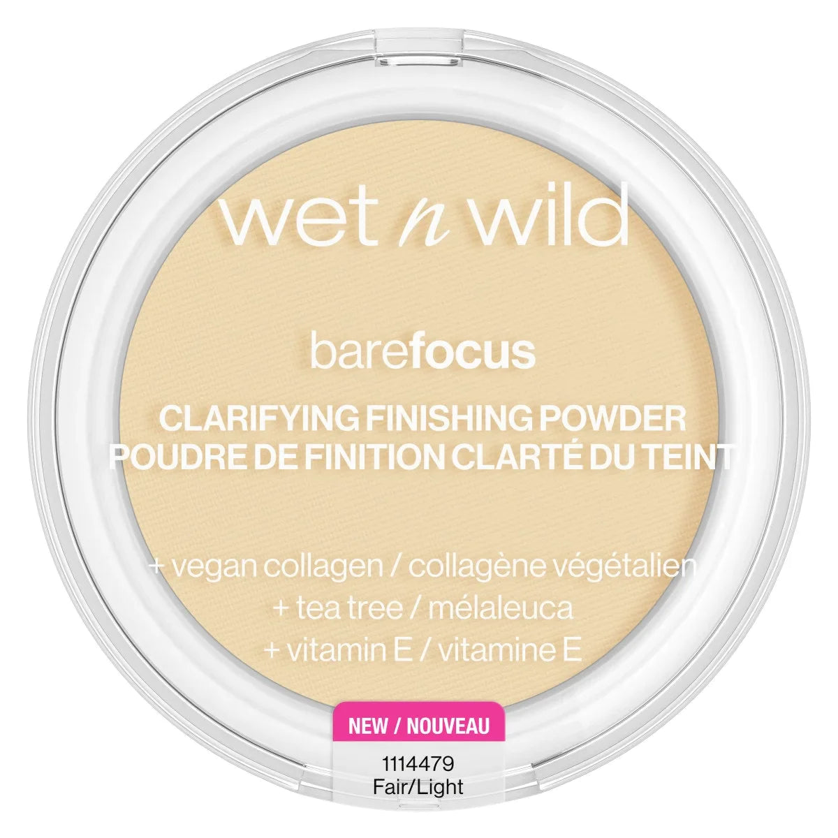 Polvo de acabado clarificante WET N WILD Bare Focus