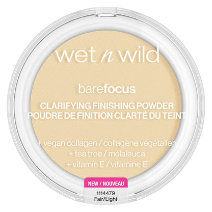 Polvo de acabado clarificante WET N WILD Bare Focus