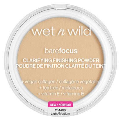 Polvo de acabado clarificante WET N WILD Bare Focus