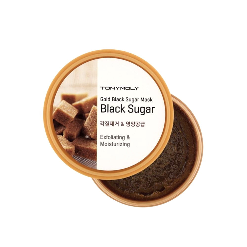 TONYMOLY Gold Black Sugar Mask (Exfoliating and Moisturizing) 100 mL