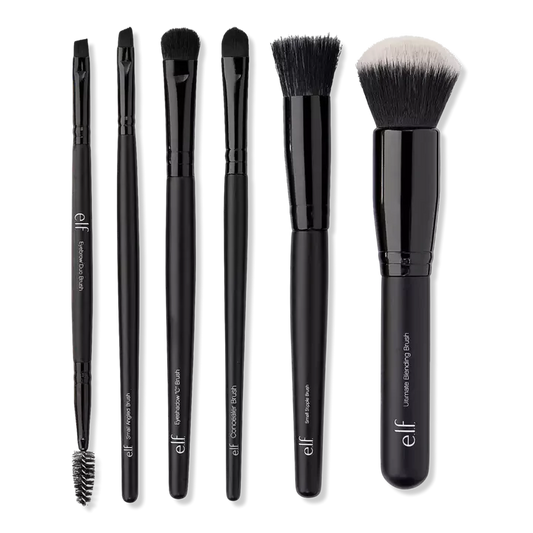 Colección de brochas de 6 piezas Flawless Face de elf