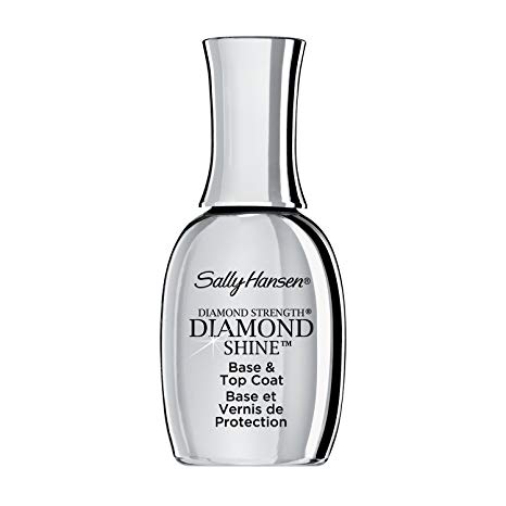 SALLY HANSEN Base y capa superior Diamond Shine - Transparente