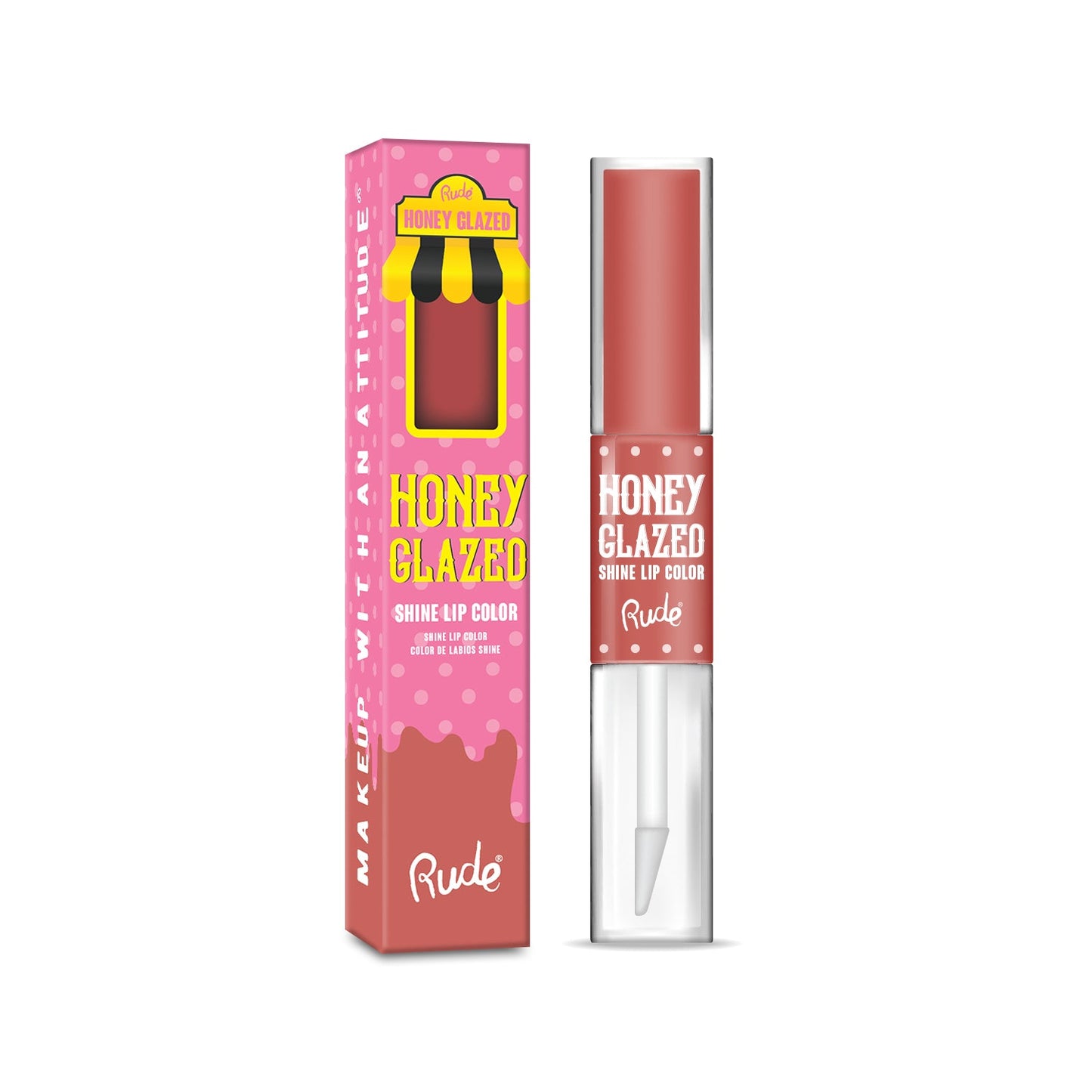 Color de labios RUDE Honey Glazed Shine