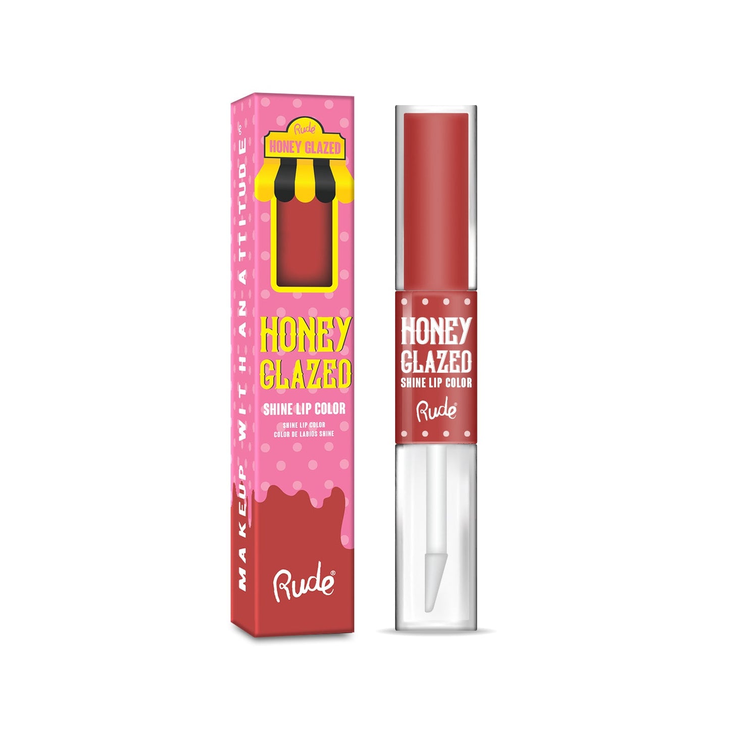 Color de labios RUDE Honey Glazed Shine