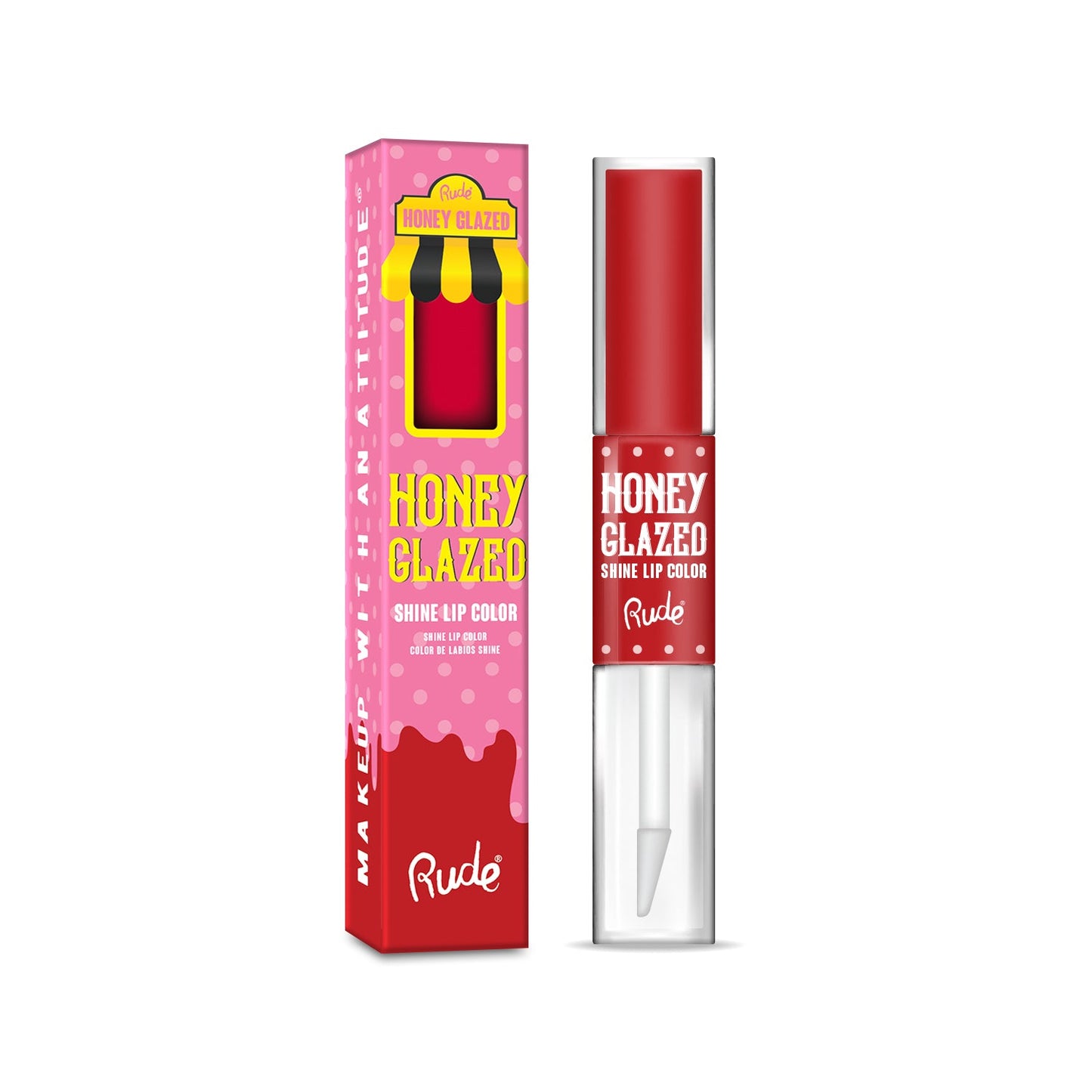 Color de labios RUDE Honey Glazed Shine