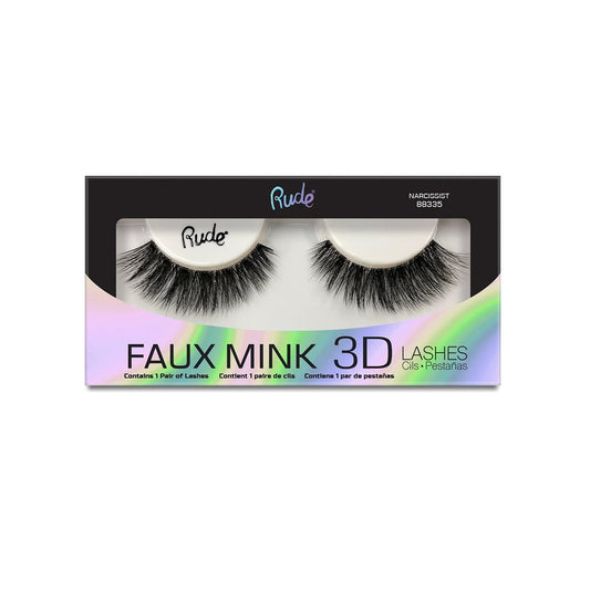 RUDE Faux Mink 3D Lashes - Narcissist