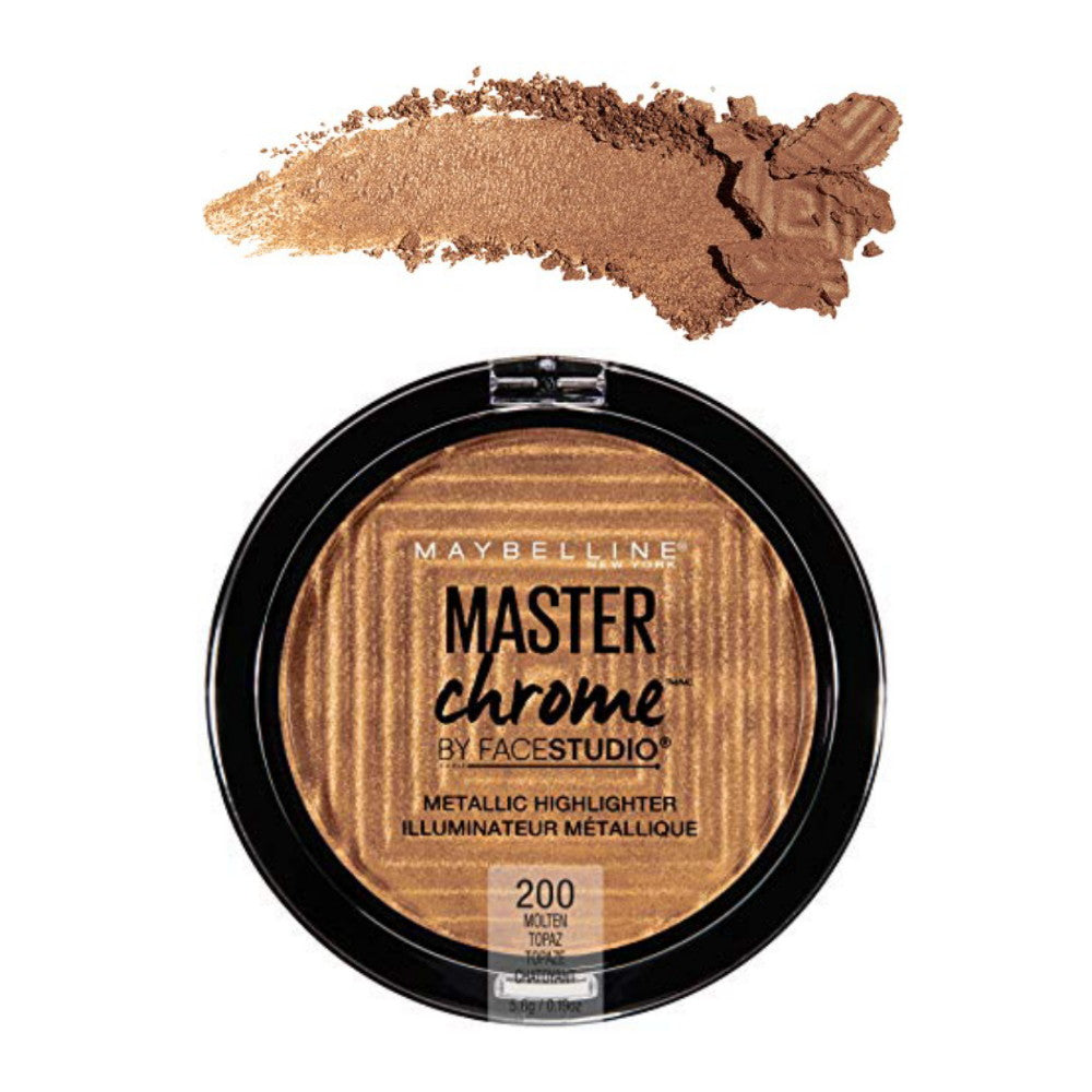 Resaltador metálico cromado MAYBELLINE FaceStudio Master