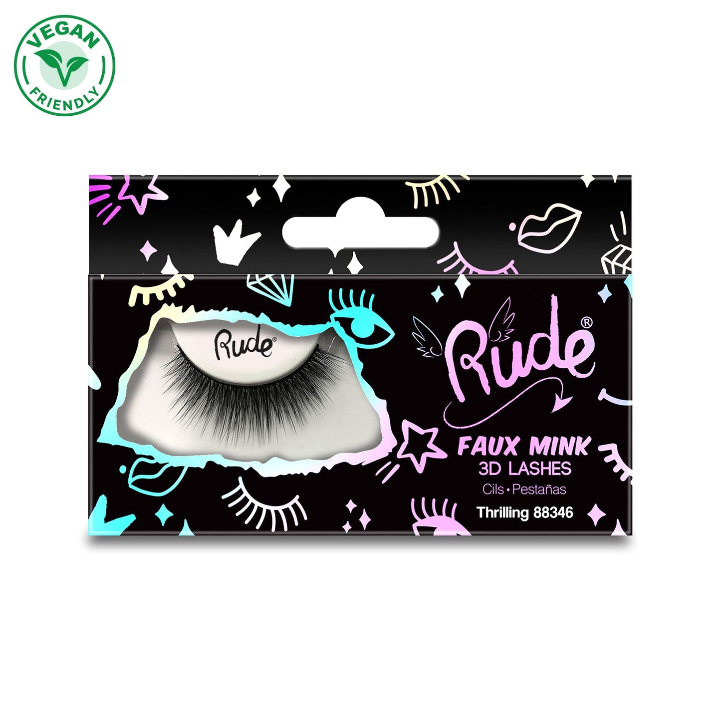 RUDE Essential Faux Mink 3D Lashes